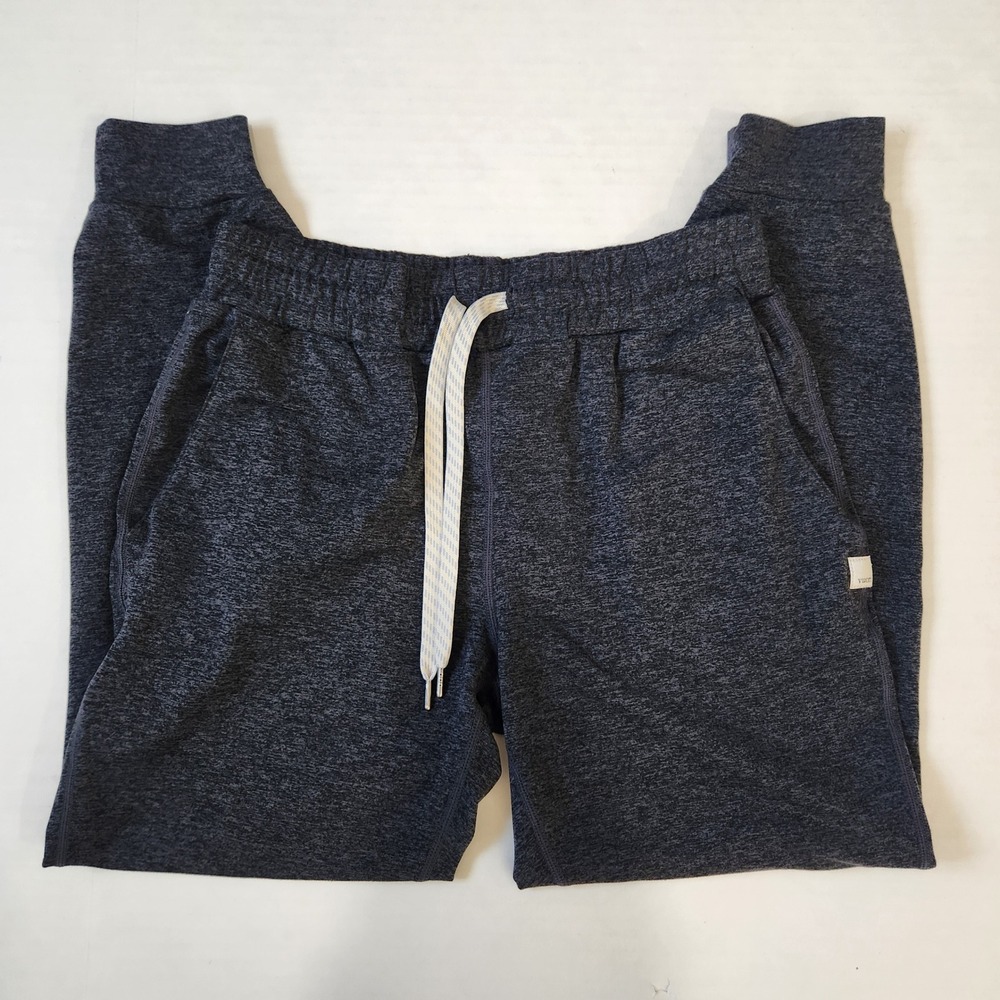 Vuori Performance Joggers Charcoal Heather Gray VW303 XS Slim Fit Sweatpants - Picture 7 of 8